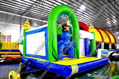 Коммерческий надувной батут "Осьминог"