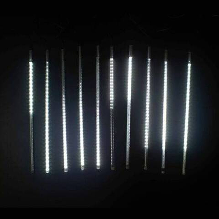 Гирлянда Тающие сосульки 10 шт., 24В, 10*0.5 м., белый, черный провод, без блока питания, TeamProf (960703)