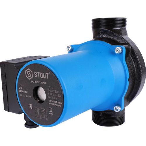 Циркуляционный насос Stout 32/80-180 с гайками (SPC-0010-3280180)
