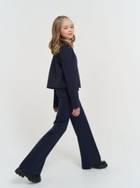 Брюки клеш "Синие" для девочки 7+