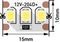 Светодиодная лента SWG 22W/m 204LED/m 2835SMD теплый белый 5M 004492