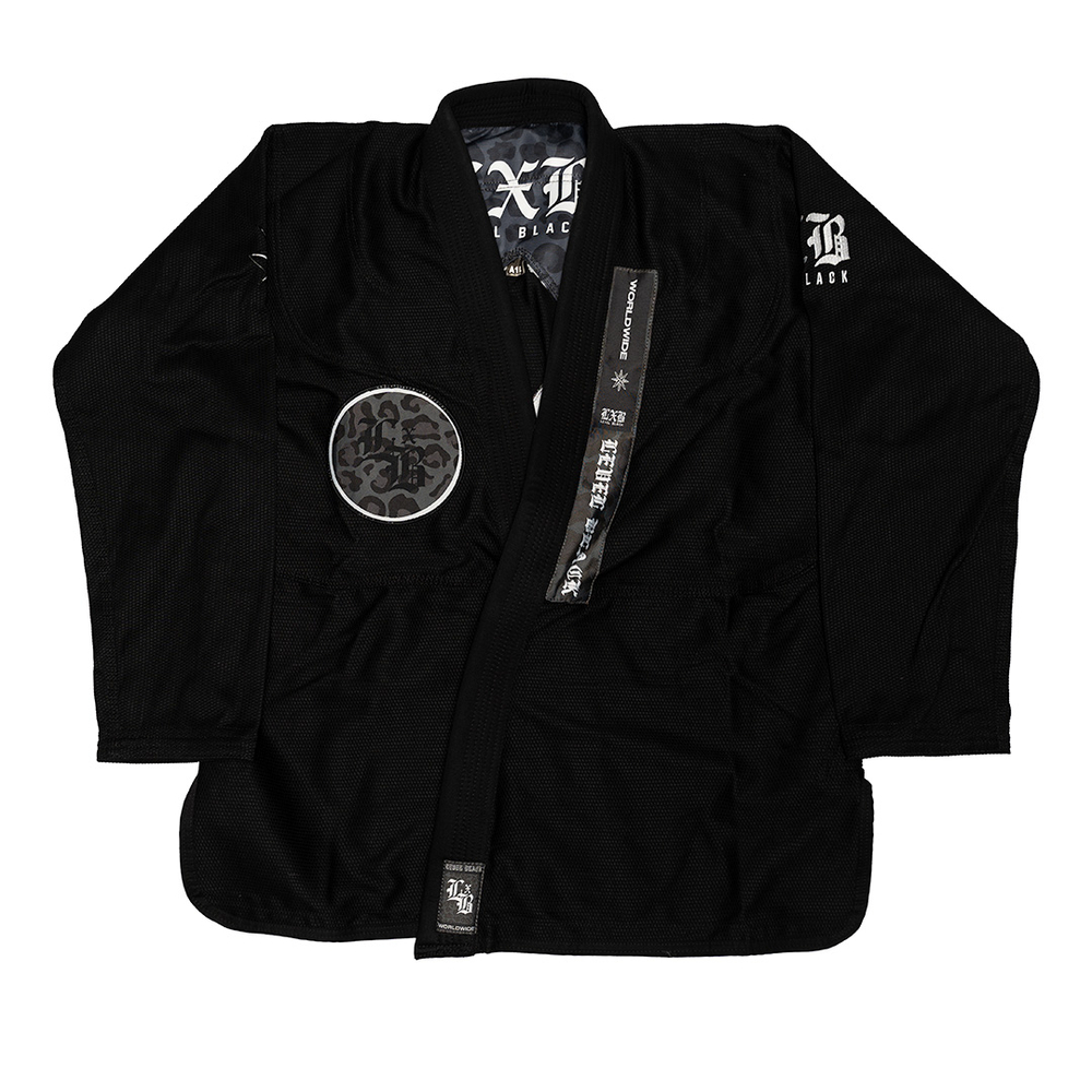 Кимоно Level x Black NINJA SHIT V3 BLACK