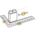 Элемент высокий 12x6x17,5 см для GigaBloks 10"