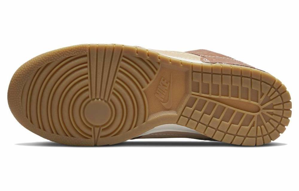 Кроссовки Nike Dunk Low 2 "Brown Croc" (Женская размерная сетка)