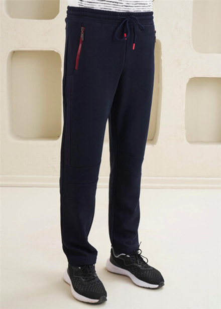 Мужские спортивные штаны из трикотажа для максимального комфорта - 40125