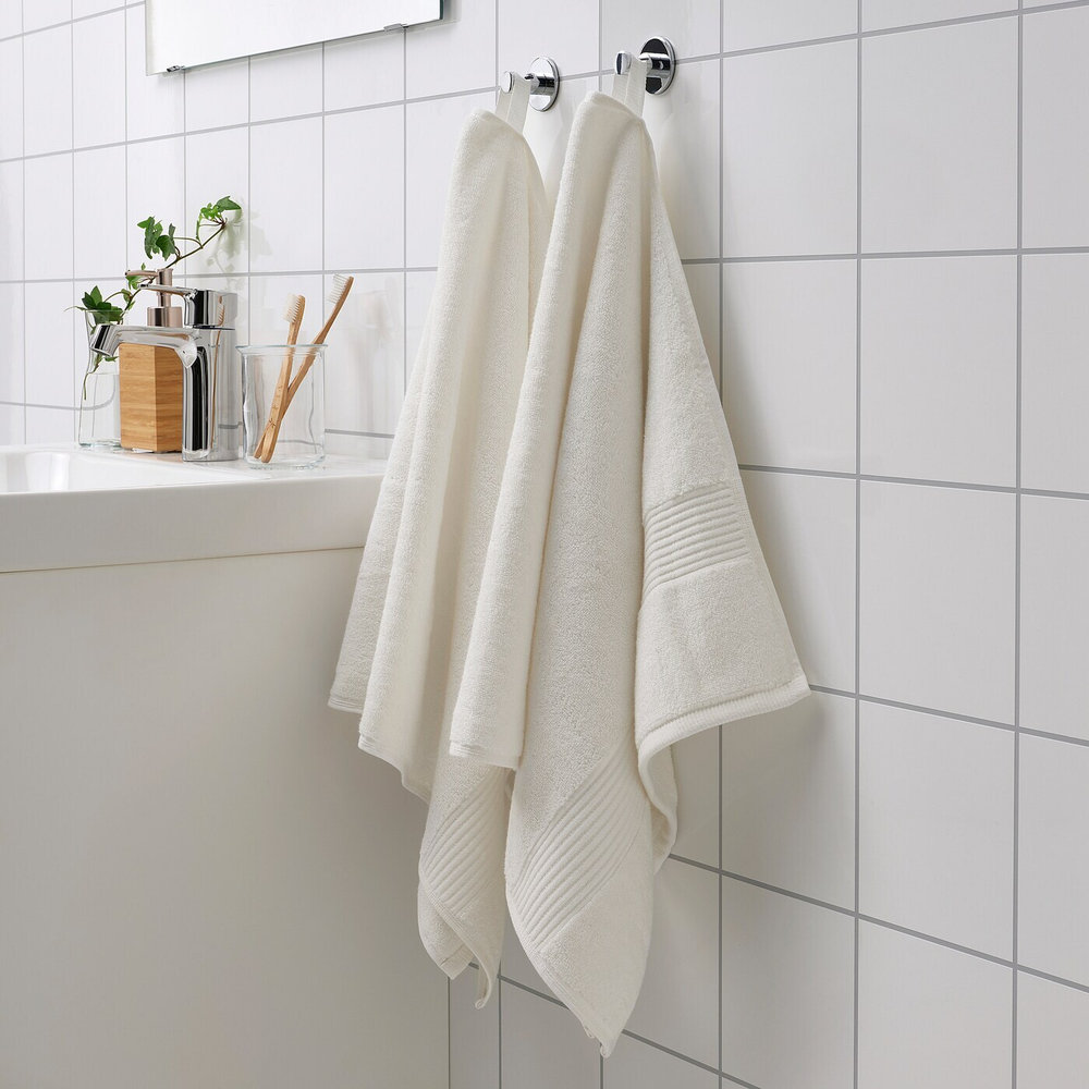IKEA FREDRIKSJÖN  (ИКЕА ФРЕДРИКСЙÖН)  -  Полотенце для рук, белое, 50x100 см
