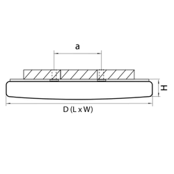 Накладной светильник Lightstar Arco QUA LED 226262