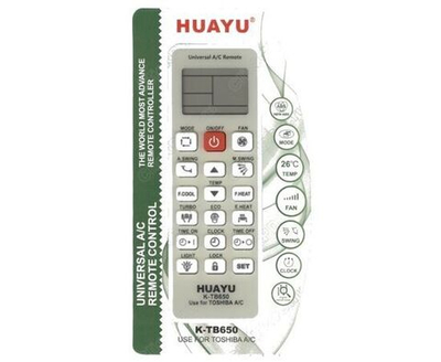 Пульт Huayu K-TB650 к кондиционерам TOSHIBA