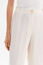 31274 Брюки женские (отбеленный лен)