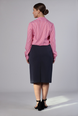 Юбка женская 051-60, синий #167С01051-60