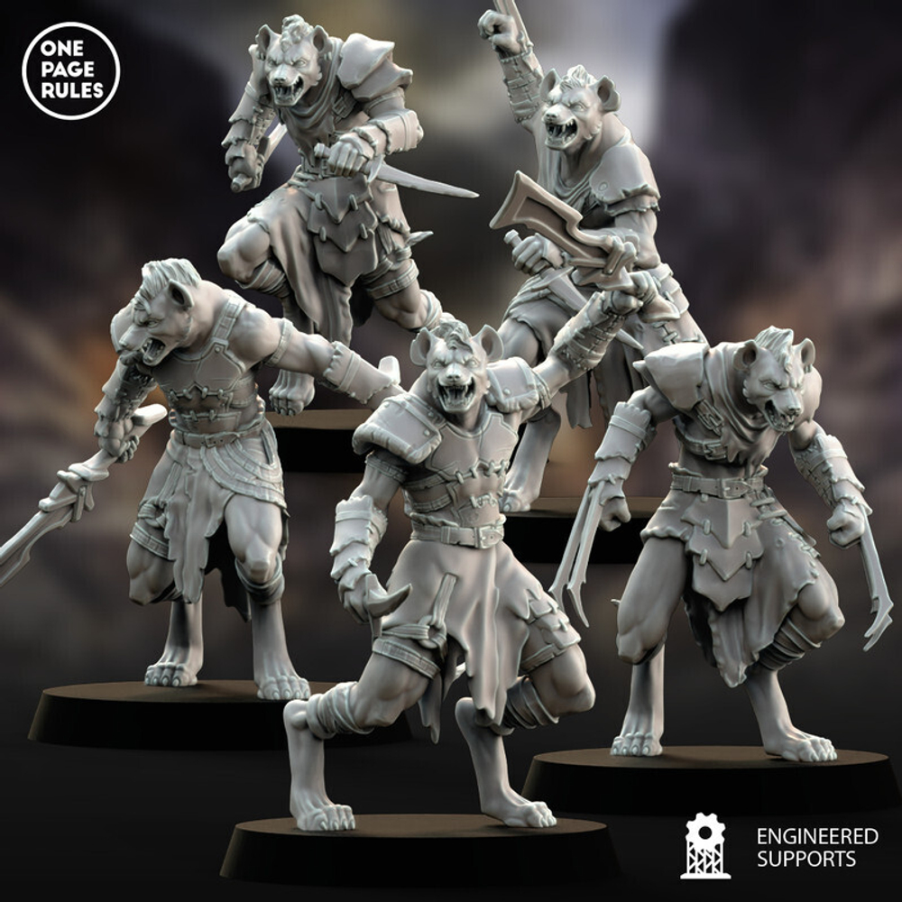 Grand Alliance Chaos Beasts of Chaos Gors 1 шт. миниатюра для dnd, днд, pathfinder, фентези, Настольная игра, НРИ, Варгейм, РПГ