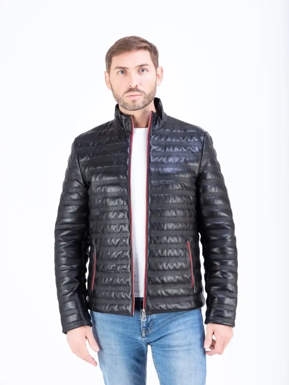 Куртка мужская  из натуральной кожи
