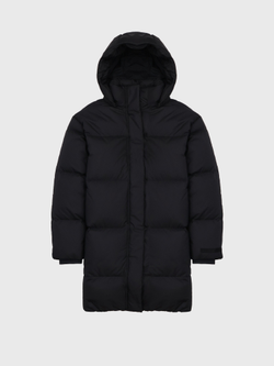 Пуховик Calvin Klein Long Down Hooded Puffer Black Beauty