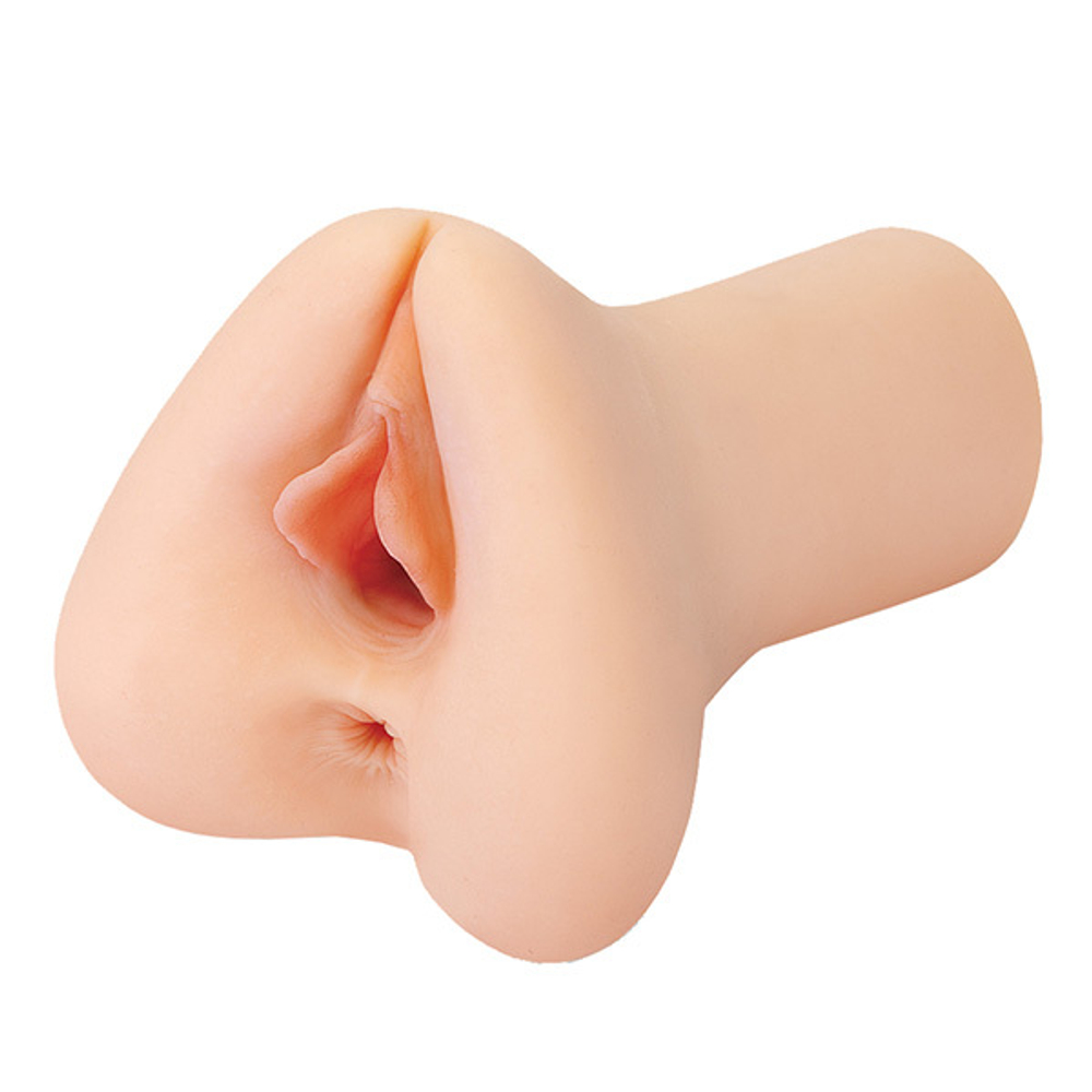 Телесный мастурбатор 22,9см вагина и анус PipeDream PDX Plus Pick Your Pleasure XL Stroker Light RD62521