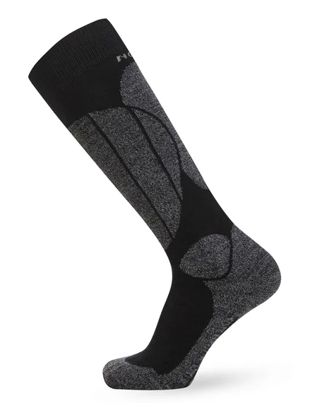 Термоноски мужские Norveg Sport Wool горнолыжные высокие  9SWSMRU-021, черный+антрацит