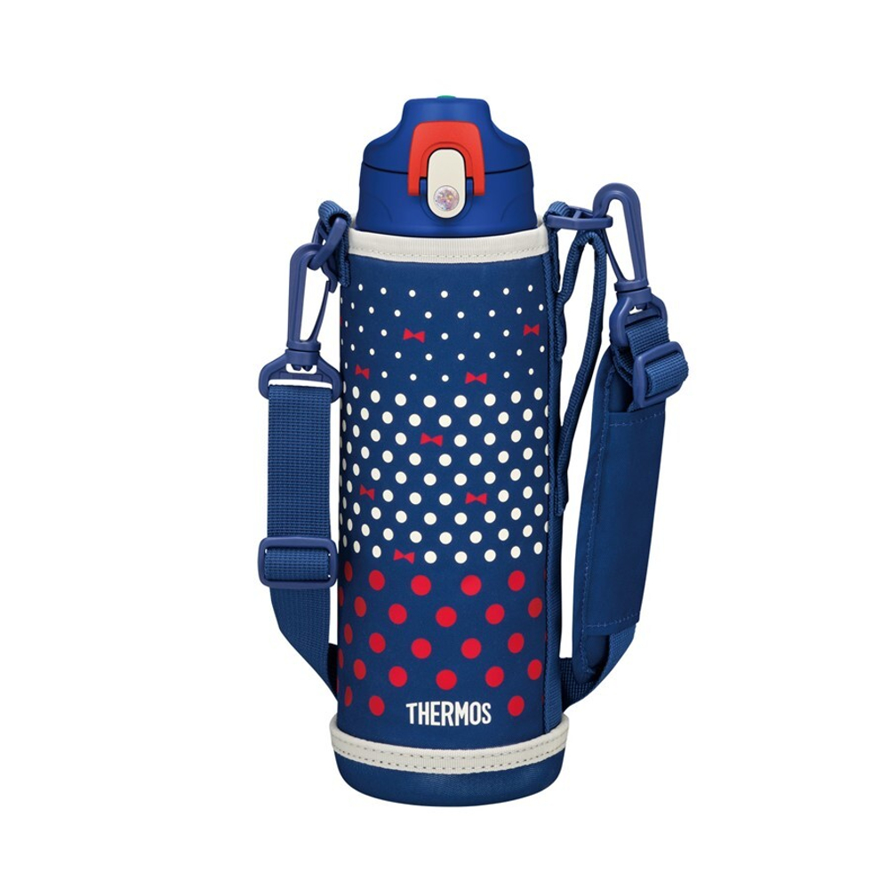 Термос (2 крышки) Thermos FJJ-1000 WF NVD (1 литр), синяя