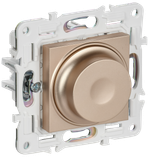 SKANDY Светорегулятор поворотный 600Вт SK-D01Sa песочный IEK