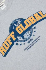 Футболка Ruff Global Worldwide серый меланж