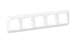 ATLASDESIGN ANTIQUE 5-постовая РАМКА, универсальная, БЕЛЫЙ