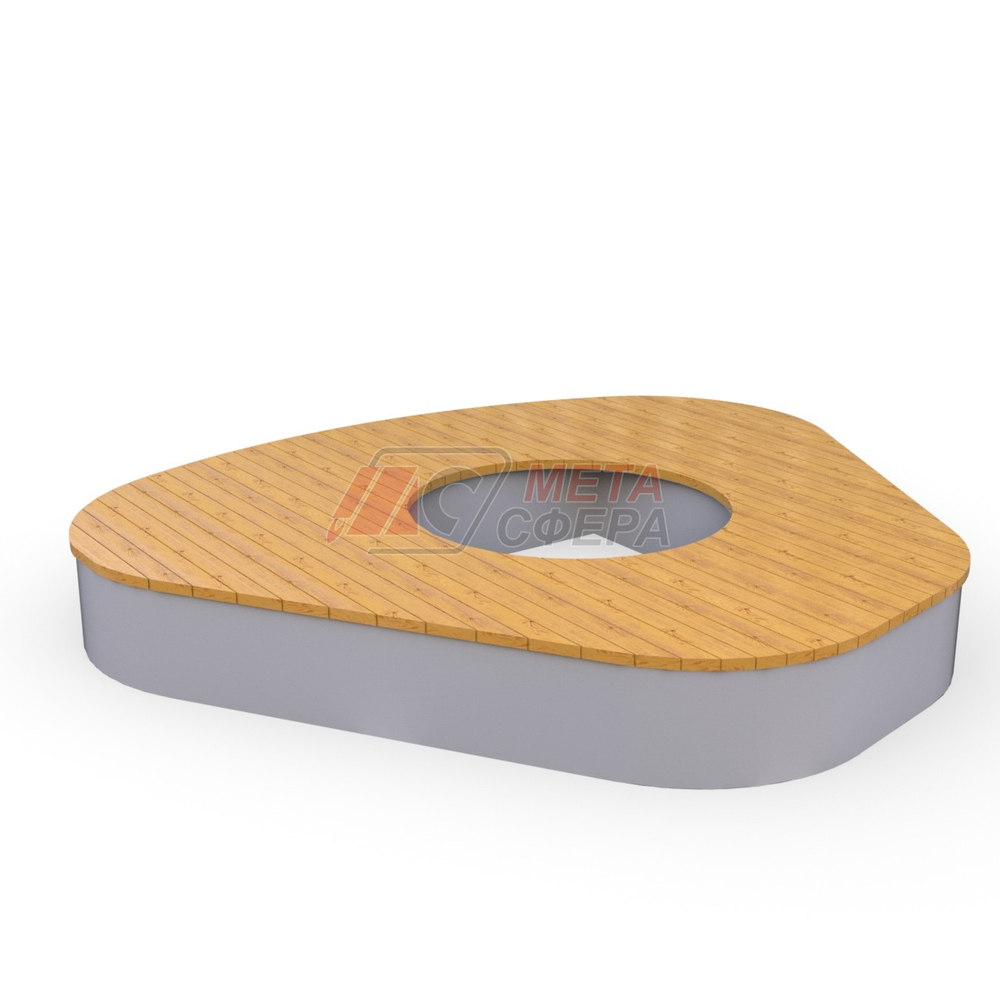 Скамья-клумба Гринпарк