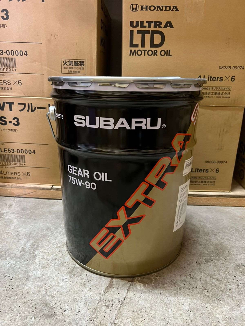 Масло трансмиссионное Subaru Gear Oil Extra S 75W-90 GL-5 (20л)