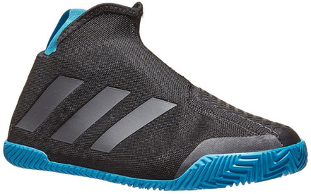 Женские Кроссовки теннисные Adidas Stycon W - core black/nigh metallic/sharp blue