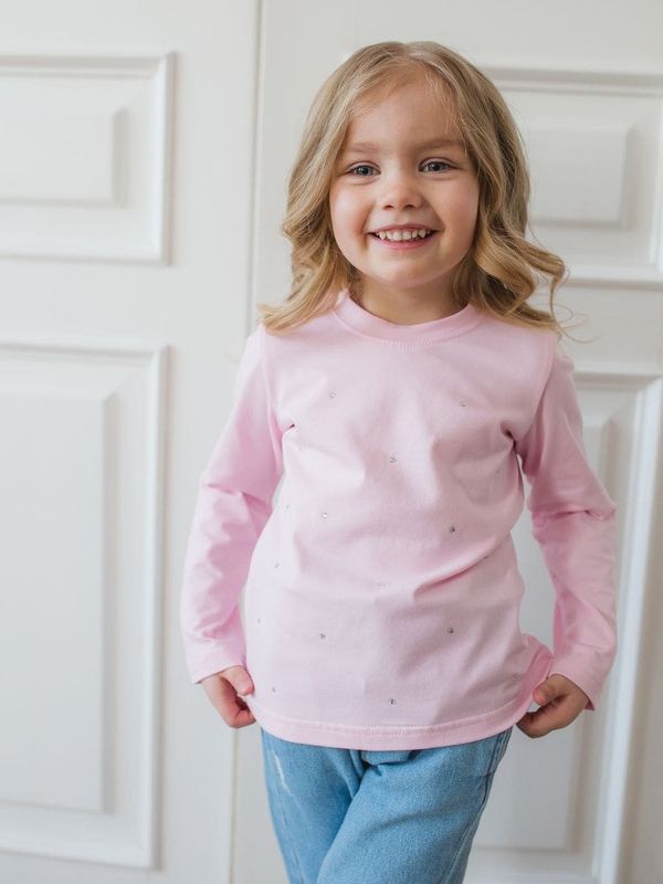 Лонгслив стразы  3568