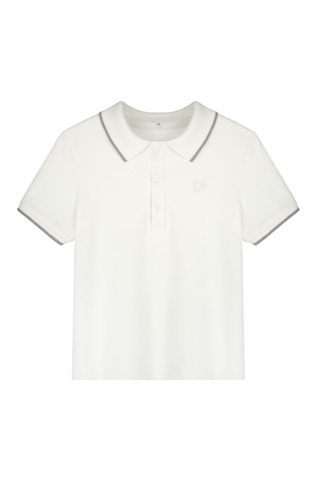 Футболка поло молочная ПРЕДЗАКАЗ