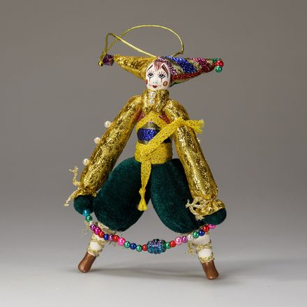 Ёлочная игрушка Клоун Скоморох