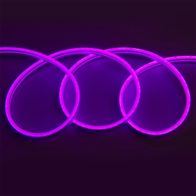 Гибкий неон 6х12 мм, 12V, SMD2835, 110Led/m, IP67, рез 10 мм, Фиолетовый