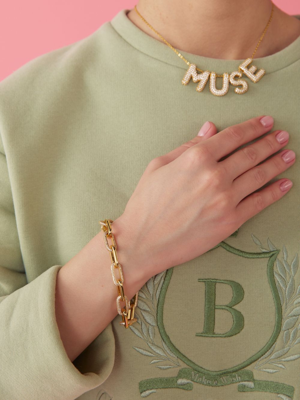 СВИТШОТ MAKE A WISH PISTACHIO