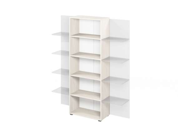 Стеллаж дополнительный 712х356х1916 L-641