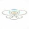 Потолочная светодиодная люстра Evoluce Cerina SLE500652-06RGB