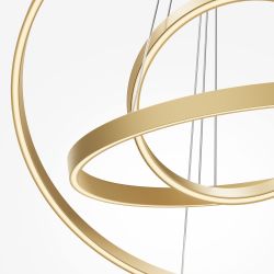 Люстра подвесная светодиодная Maytoni Rim MOD058PL-L100BSK