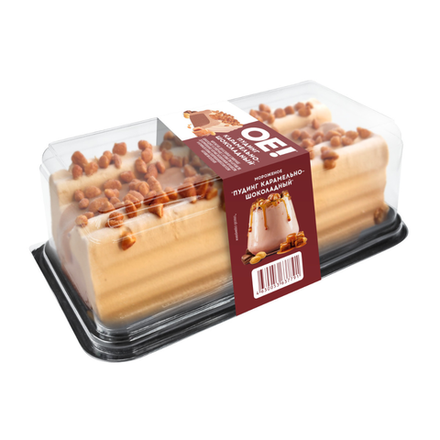 Мороженое OE! СибХолод пудинг карамельно-шоколадный 500 гр