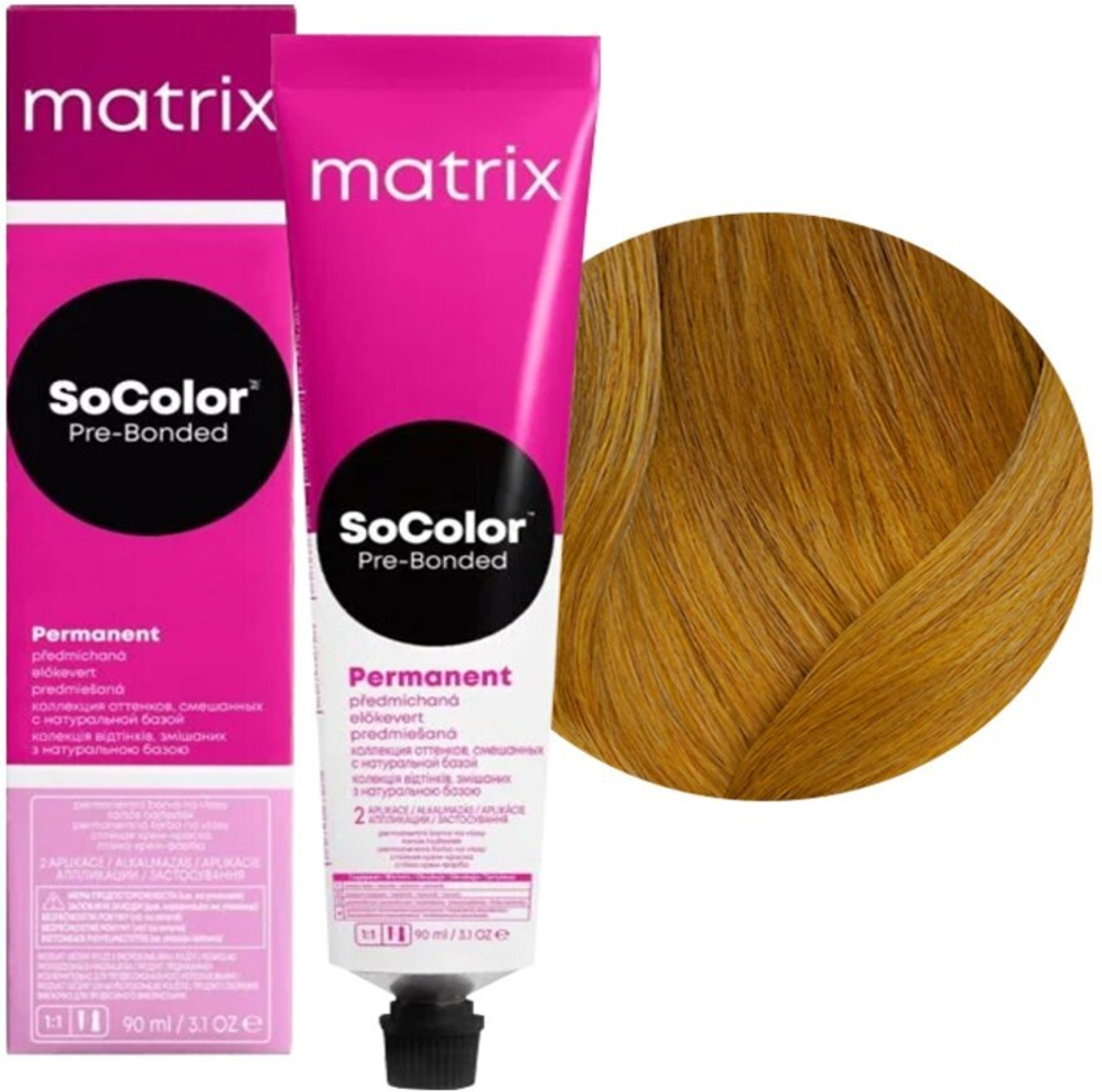 Matrix Краска для волос  SoColor Pre-Bonded 10G Очень светлый блондин золотистый  90мл