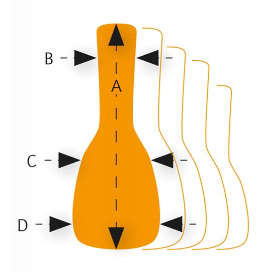 Чехол для классической гитары 1/2 Ortega ONB12 Pro Series