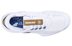 Женские теннисные кроссовки Babolat Jet Tere 2 Wimbledon All Court - white/blue navy