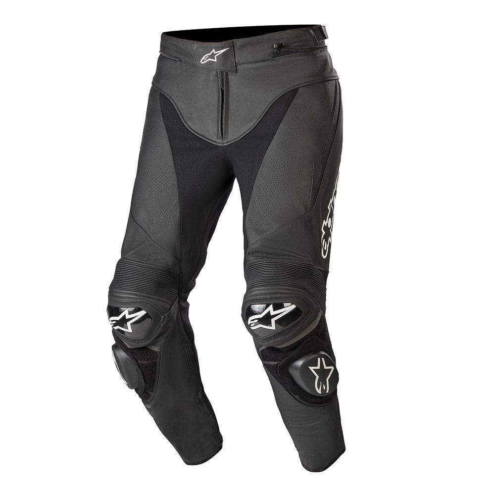 ALPINESTARS Мотобрюки мужские кожаные TRACK V2 LEATHER PANTS черные