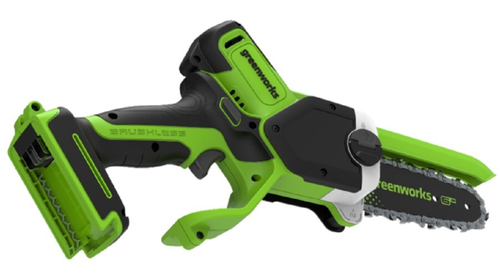 Пила цепная аккумуляторная GREENWORKS GD24CS15 24V, без АКБ и ЗУ 2010107