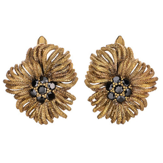 Серьги NERO Fiori del paradiso