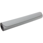 Коврик для йоги 6 мм 183х80 см «Энергия» 2х сторонний TPE, серый/черный