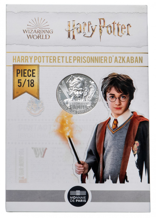 Набор из 9 монет 10 евро Франция серебро 2021 Гарри Поттер   (HARRY POTTER)