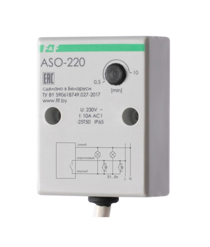 Автомат лестничный с таймером ASO-220 230В 10А 1Z IP65