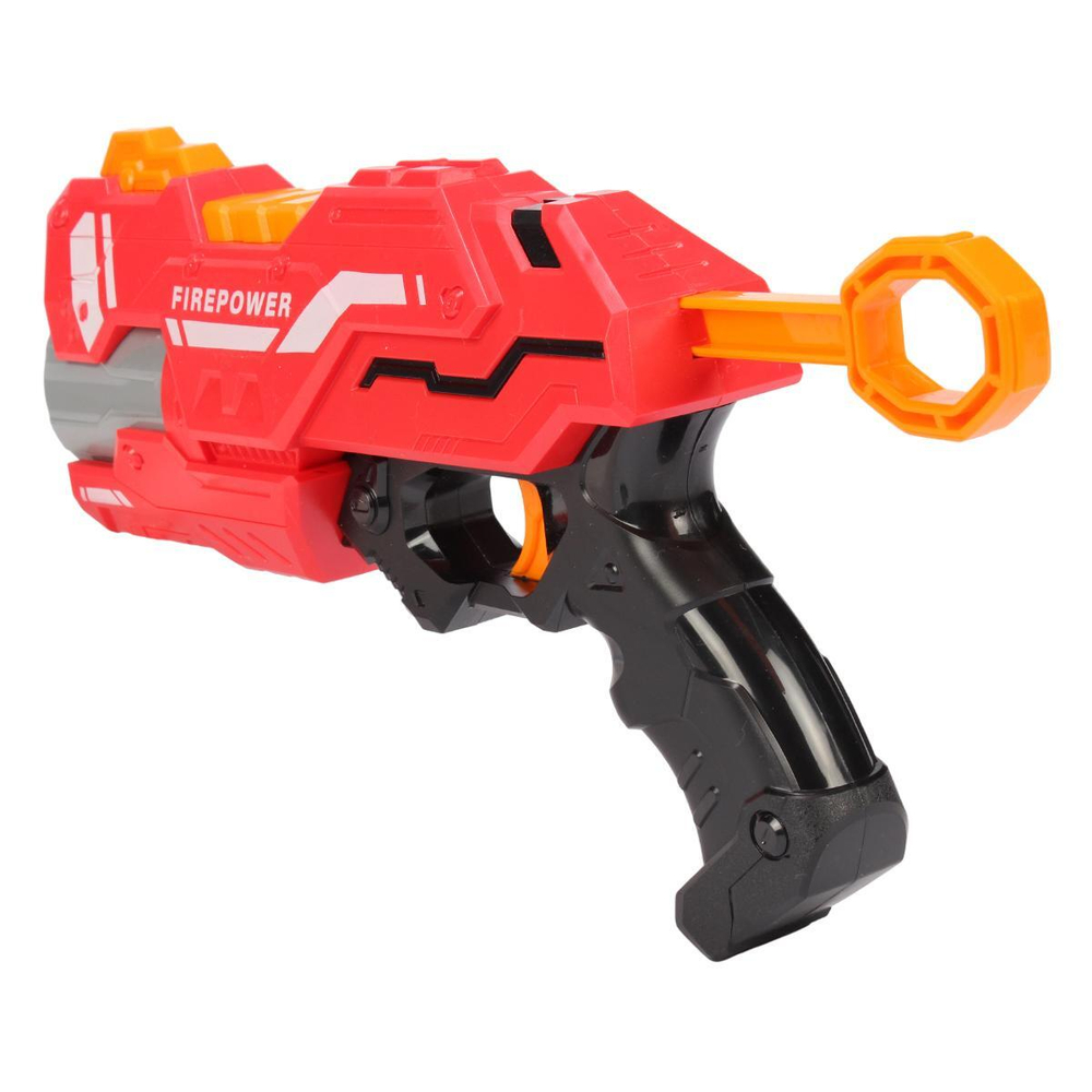 Пистолет с мягк.пулями, коробка 636A