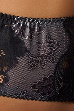 Роскошный комплект с открытой грудью Alexia (Размер: XXL-XXXL) (Цвет: черный)