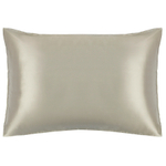 Наволочка из натурального шелка светло-серого цвета из коллекции essential, 50х70 см