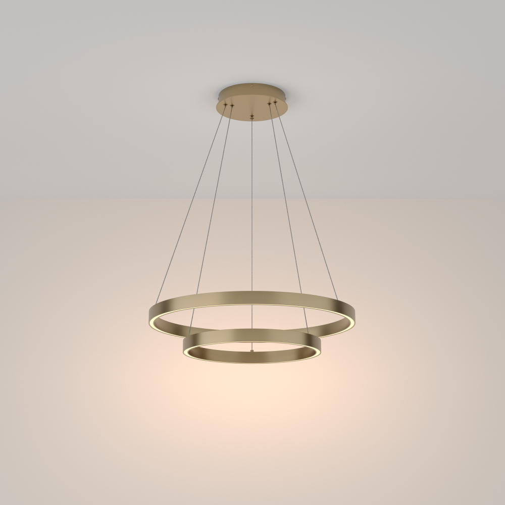 Подвесной светодиодный светильник Maytoni Rim MOD058PL-L55BSK