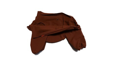 Комбинезон утепленный флисом 23 мальчик (обхват груди 42-49) коричневый