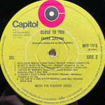 Frank Sinatra ‎– Close To You (Англия 1969г.)